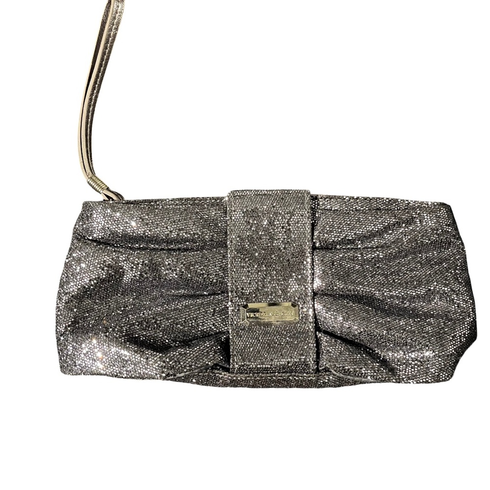 Victoria's Secret Silver Glitter Wristlet